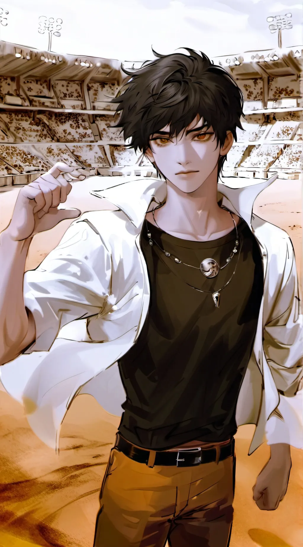 ai character: •¥• Coltrane •¥• background