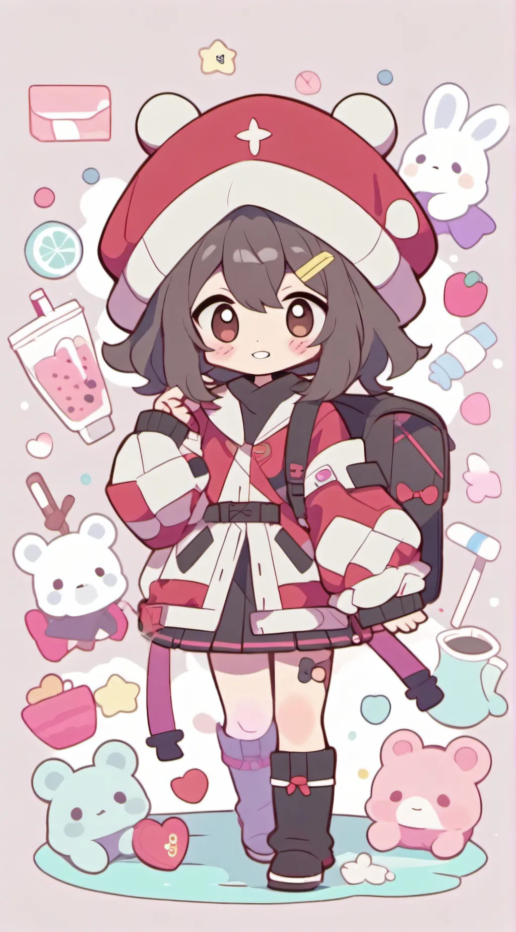 ai character: banban background