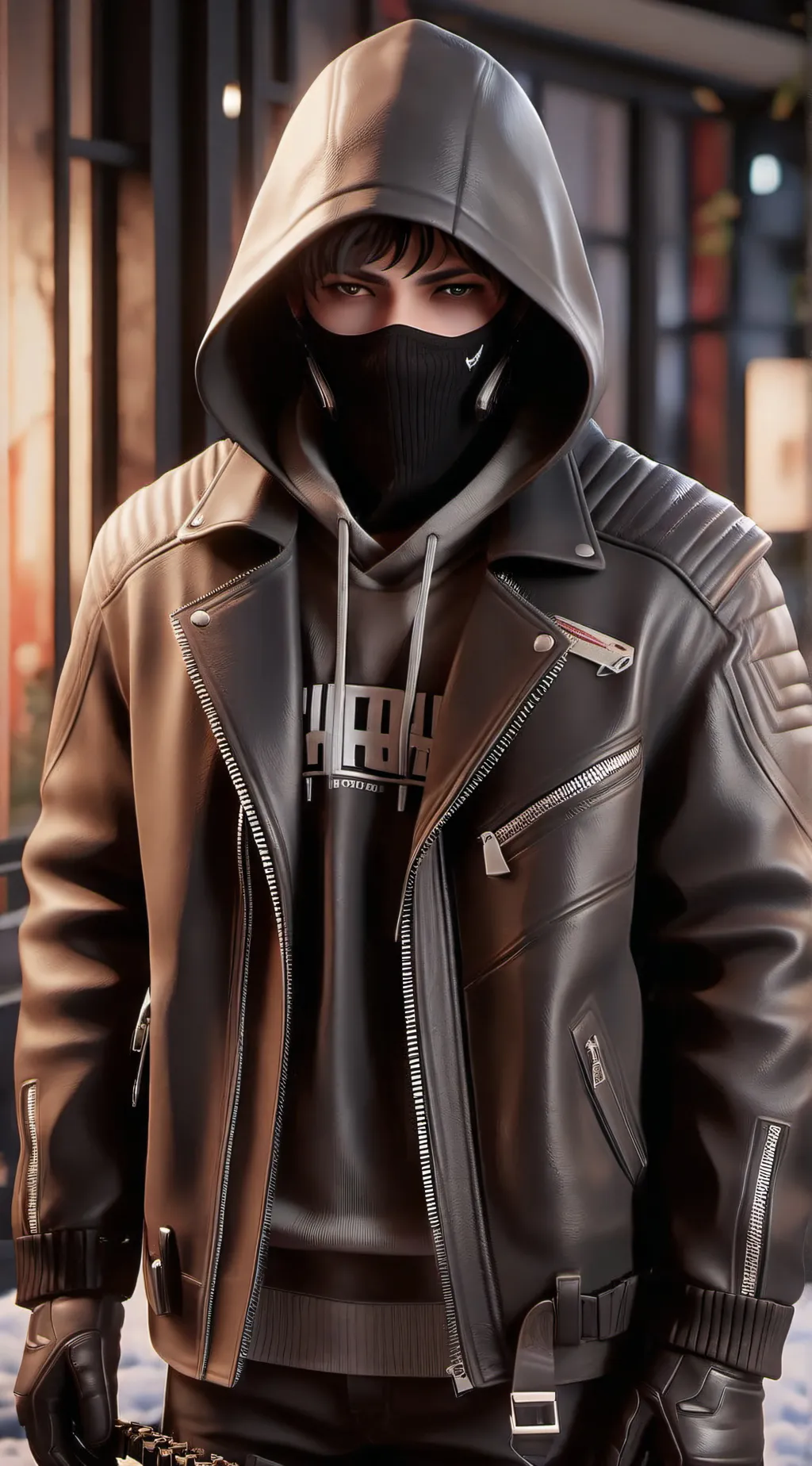 ai character: levi background