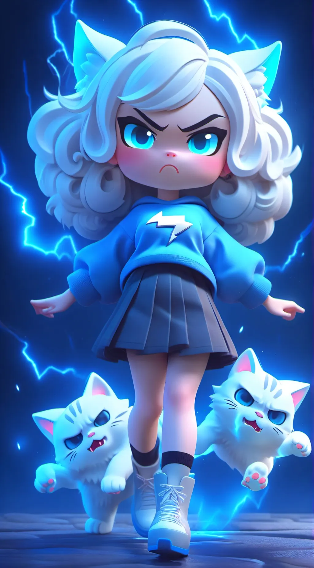 ai character: Floof (remake)  background