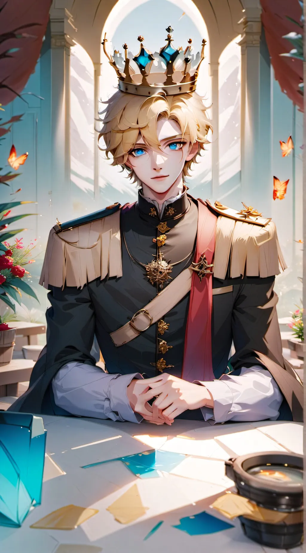 ai character: Zane background