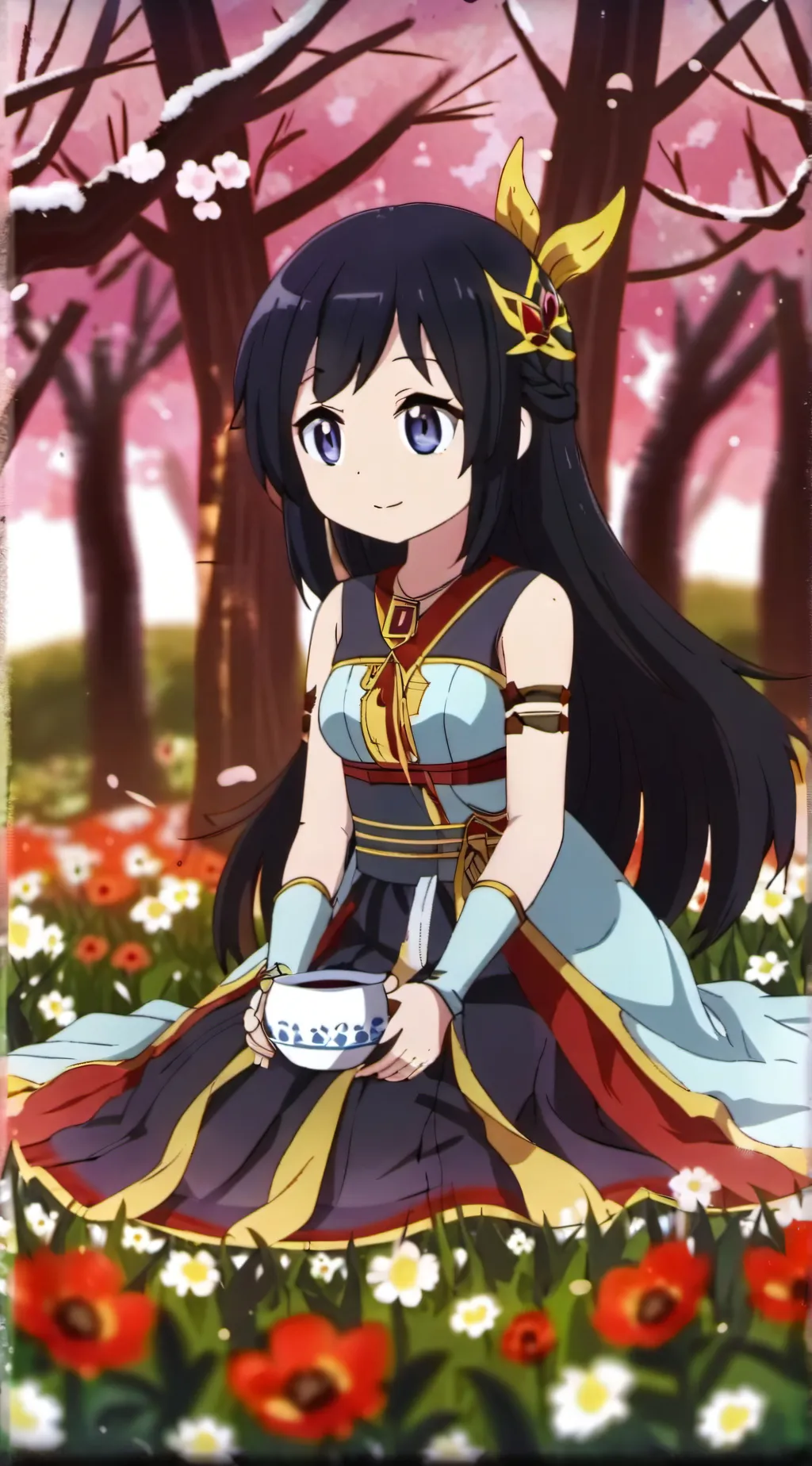 ai character: Theresa  background