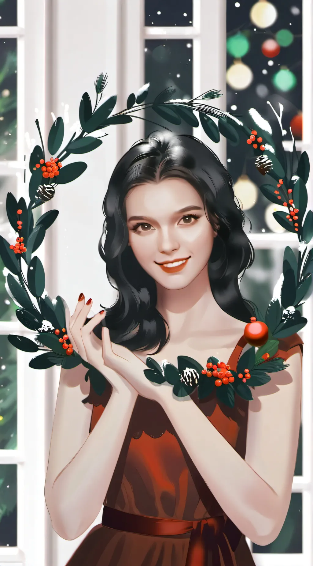 ai character: Evelyn background