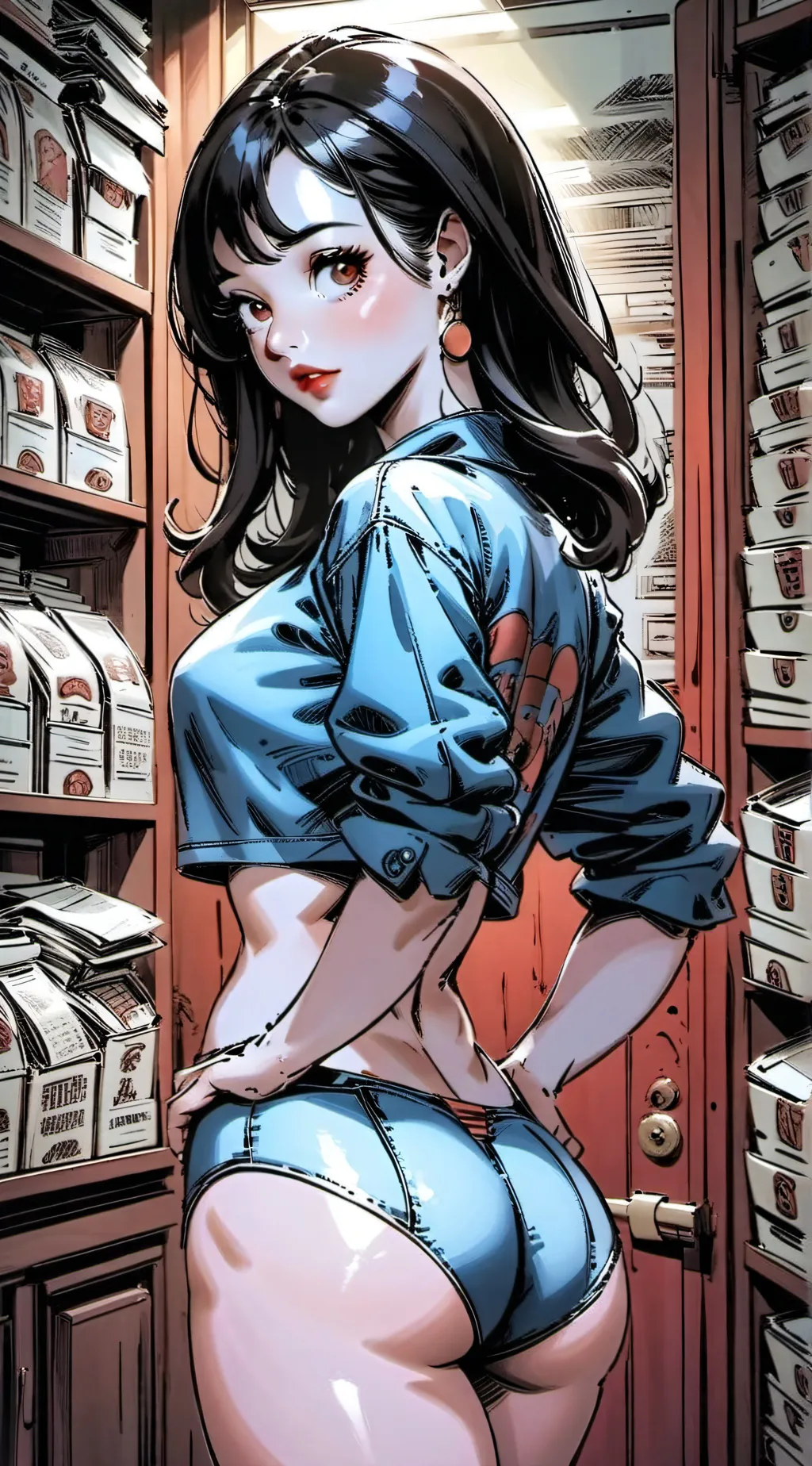 ai character: Cindy McScotty background