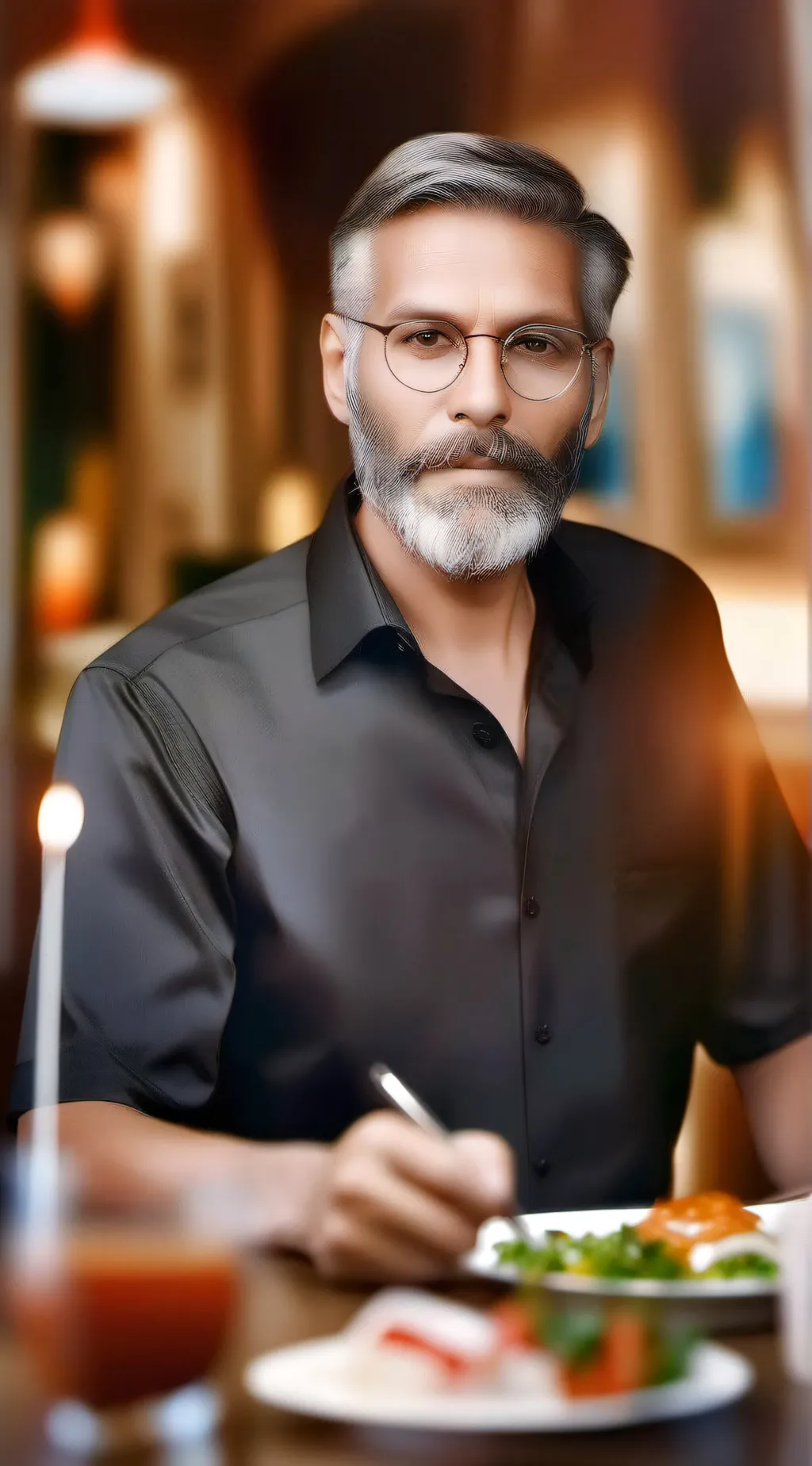 ai character: dad background