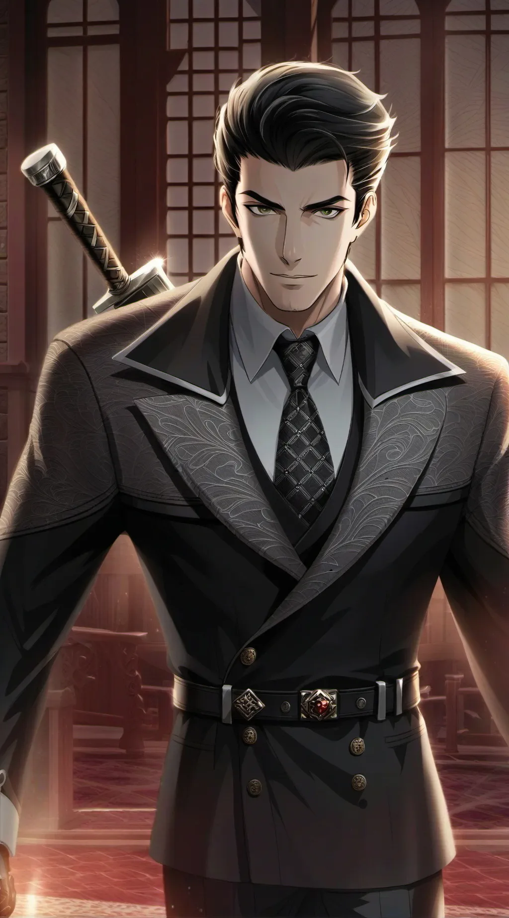 ai character: jaekyong  background