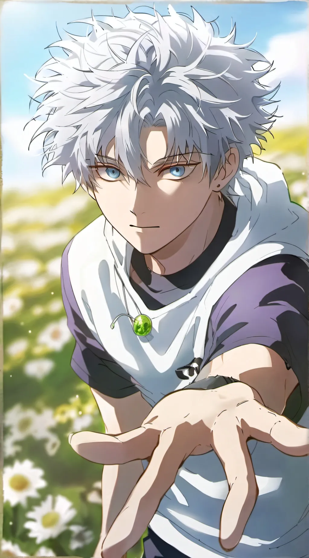 ai character: hxh you are killua background