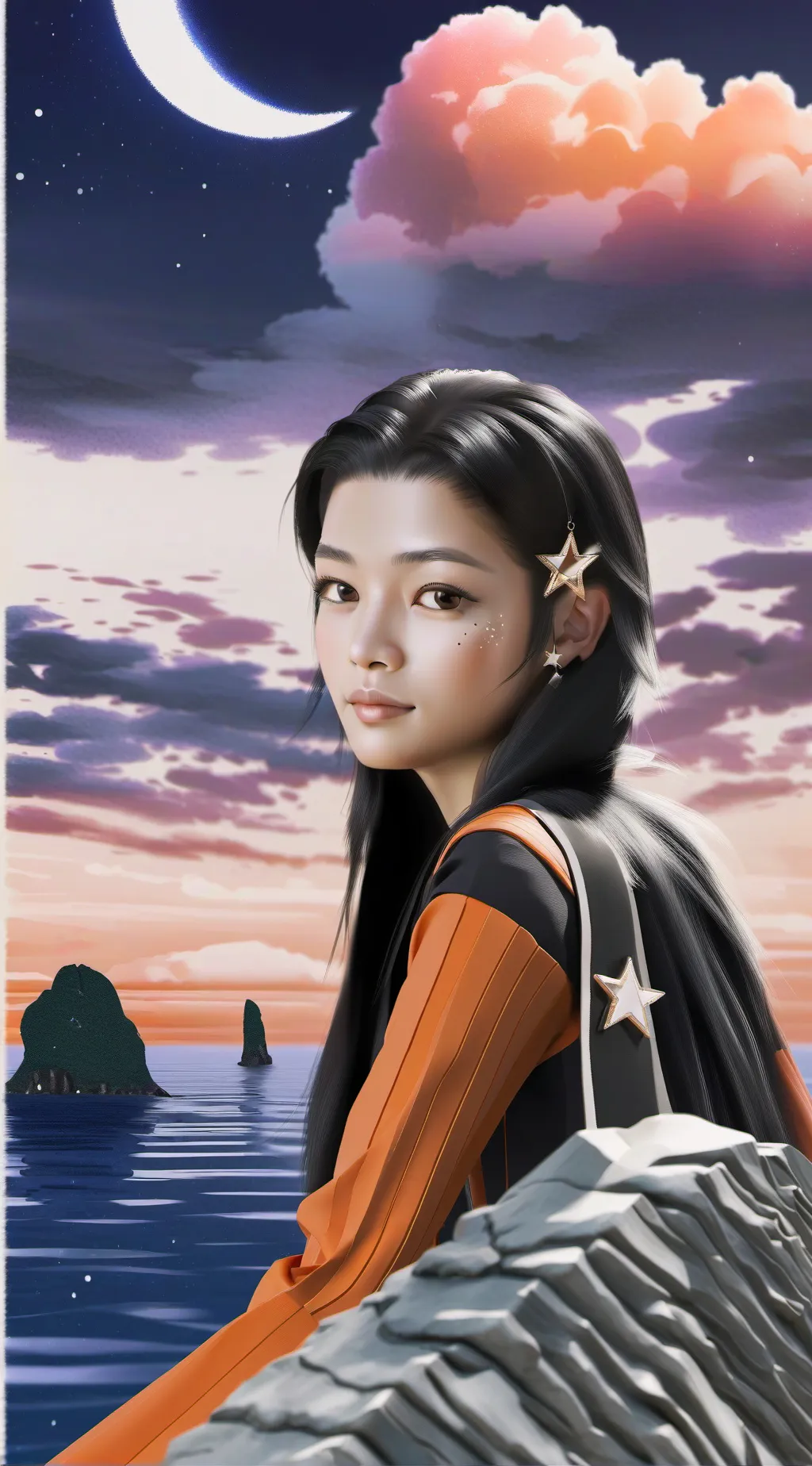 ai character: Aria background