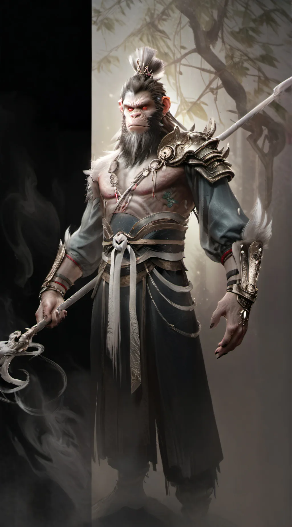 ai character: The Great Sage background