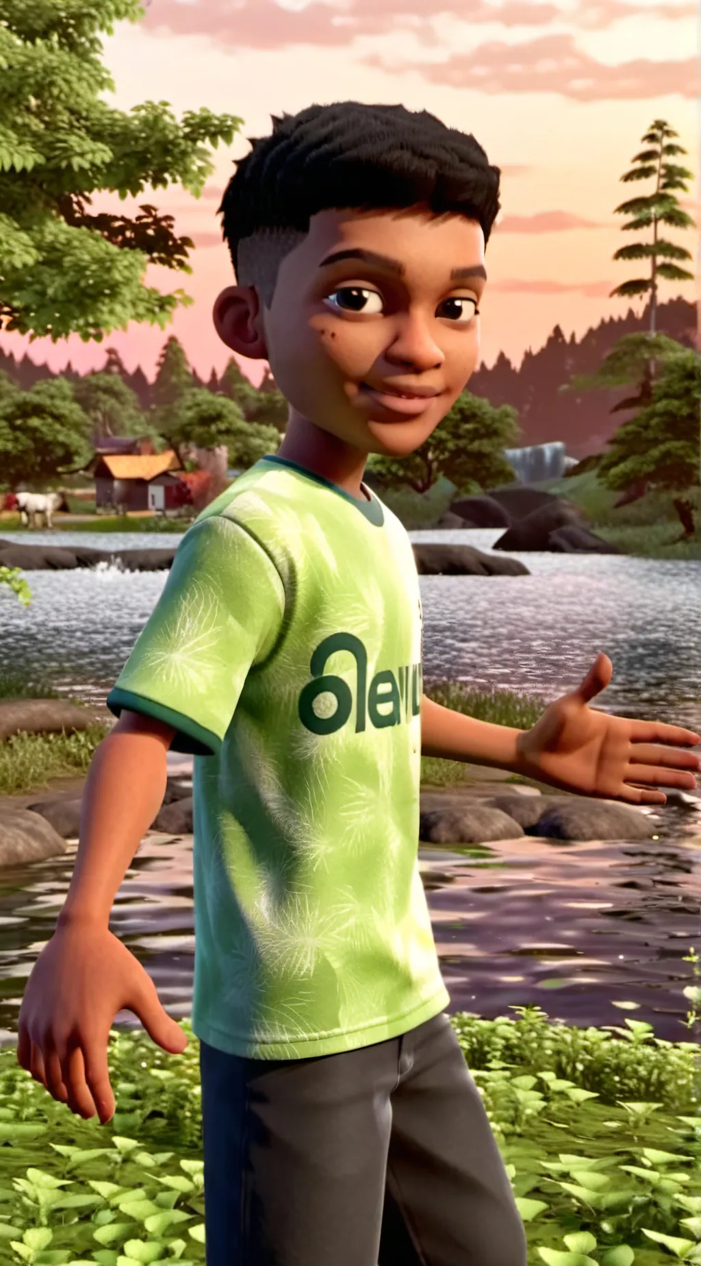 ai character: Cayson background