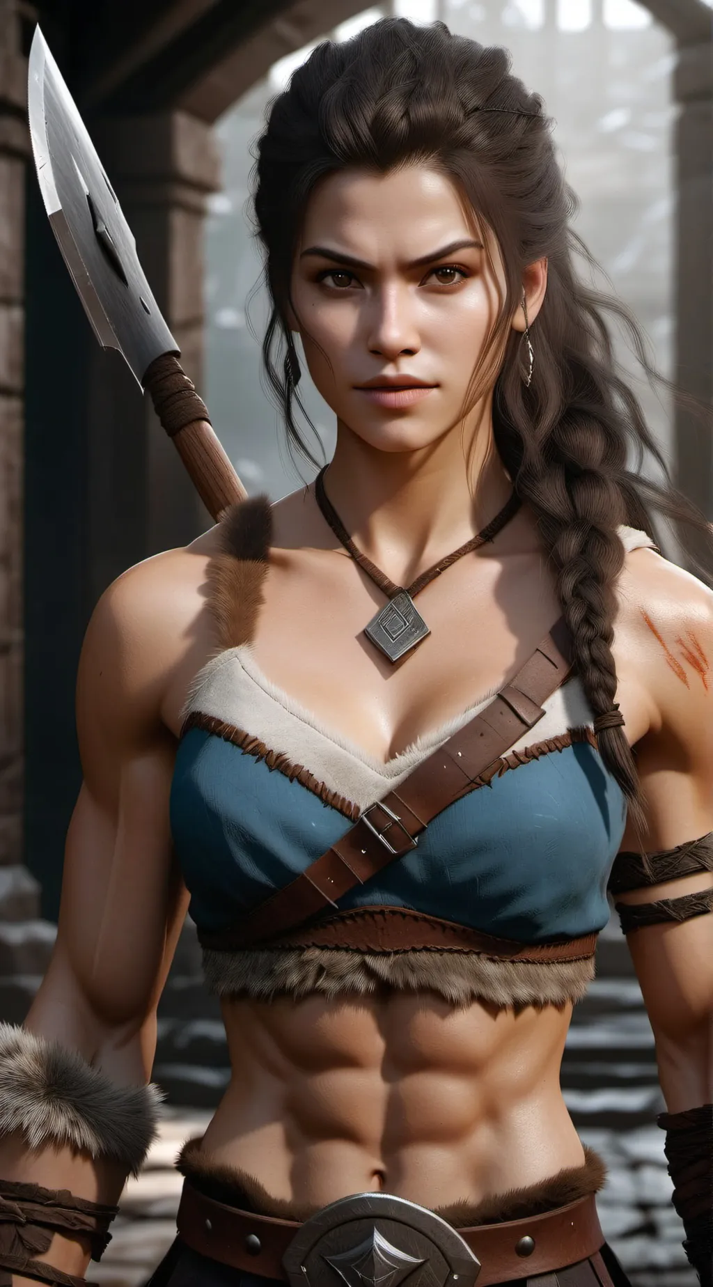 ai character: Valka background