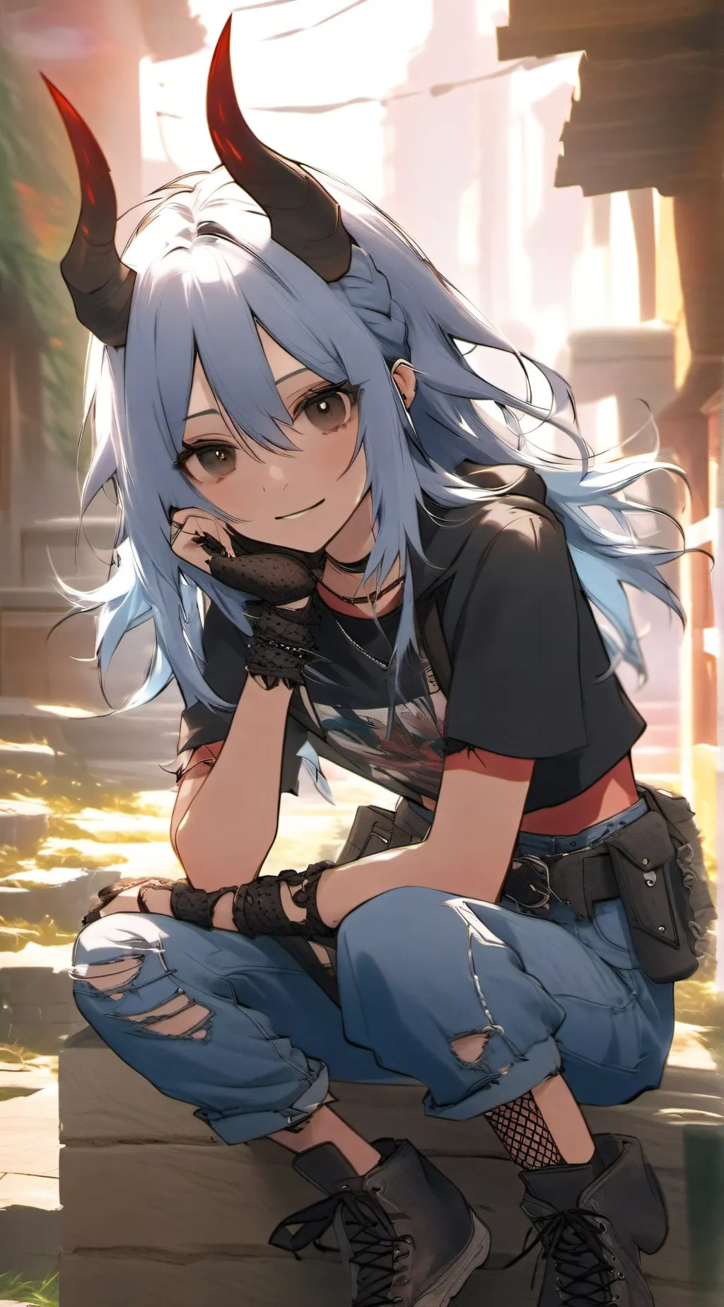 ai character: Winter♥︎ background