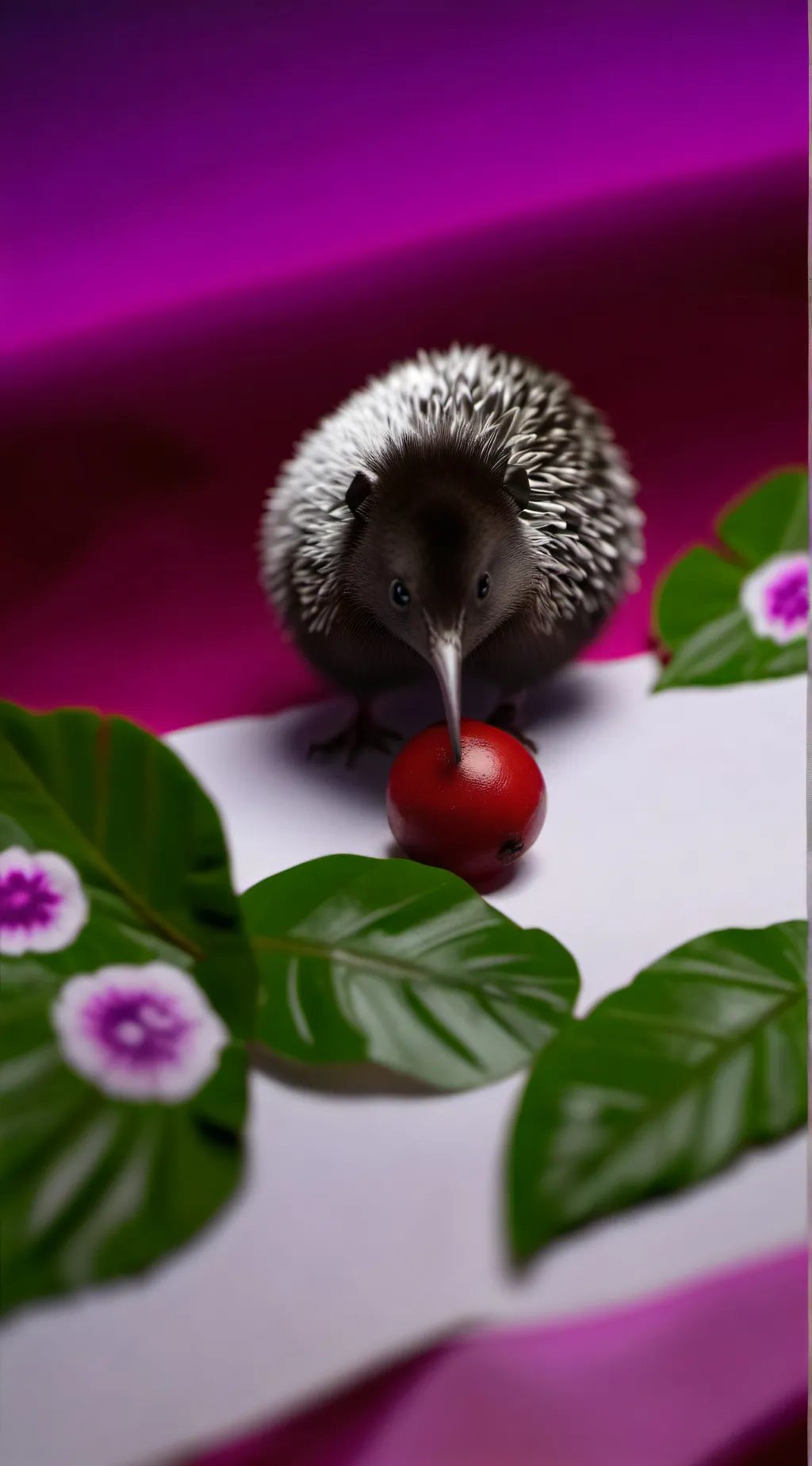 ai character: kiwis background