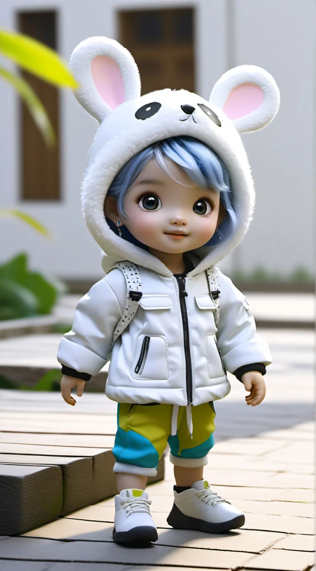 ai character: Maddie background