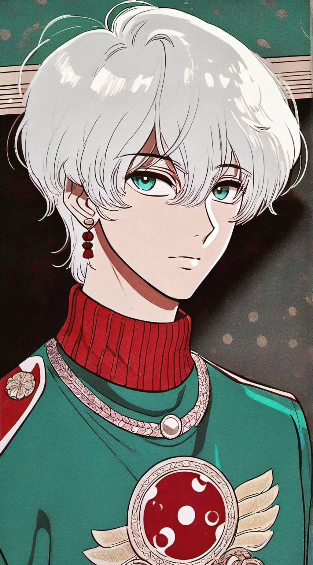 ai character: Shoto Todoroki  background
