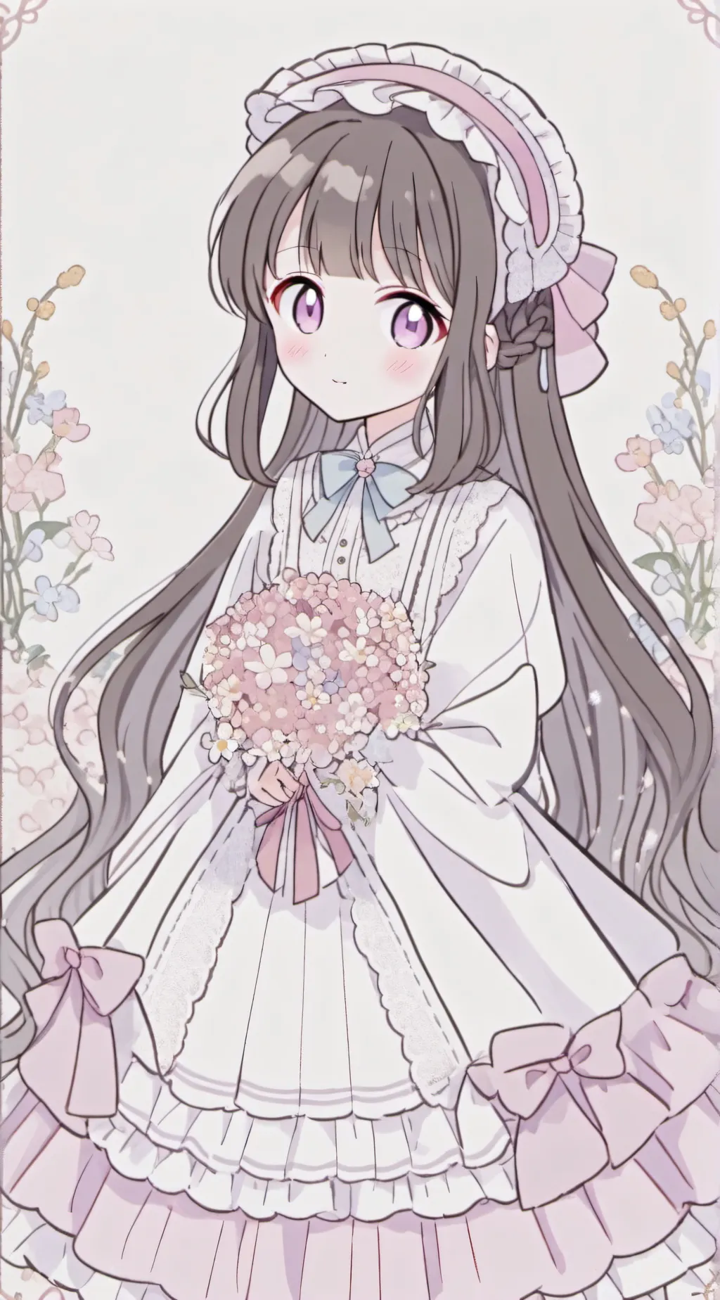 ai character: Aria background