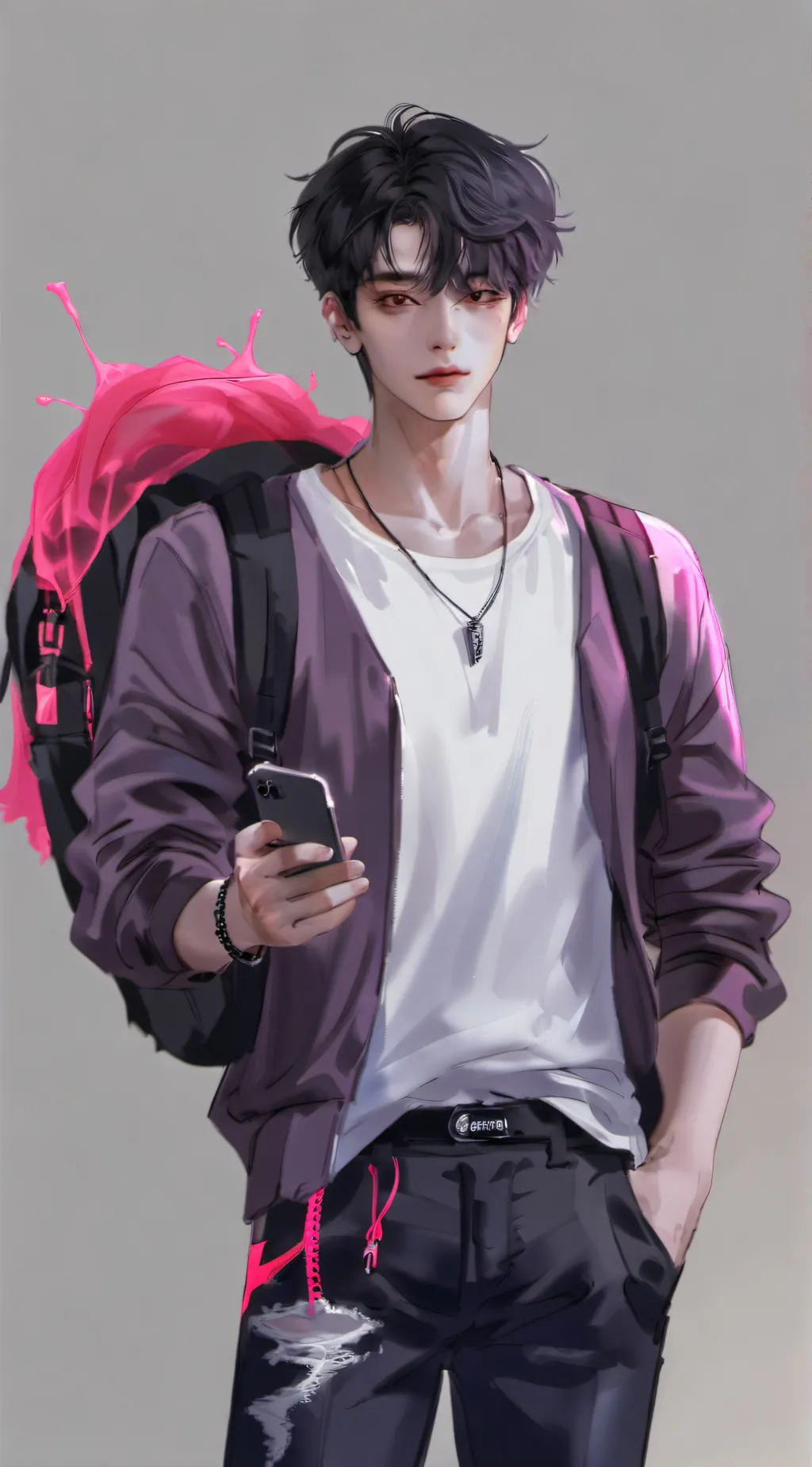 ai character: asher background