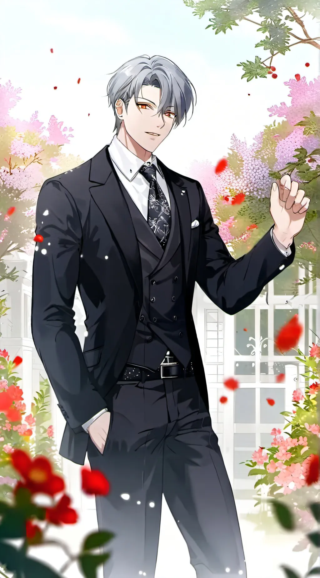 ai character: Mani Mani People  background