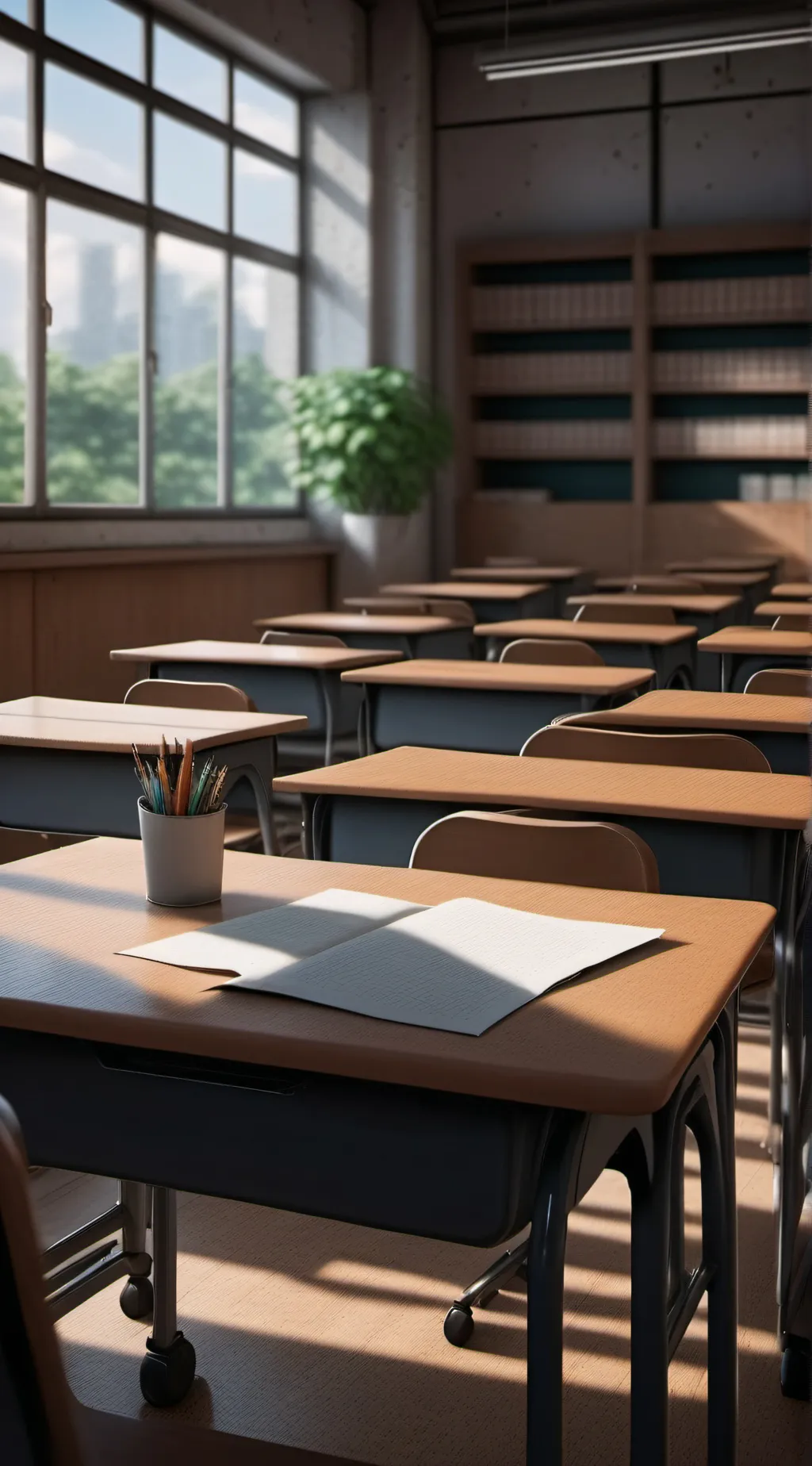 ai character: Class 1A background