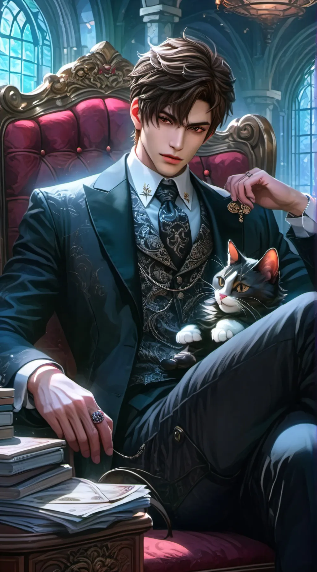 ai character: He Qioyan background