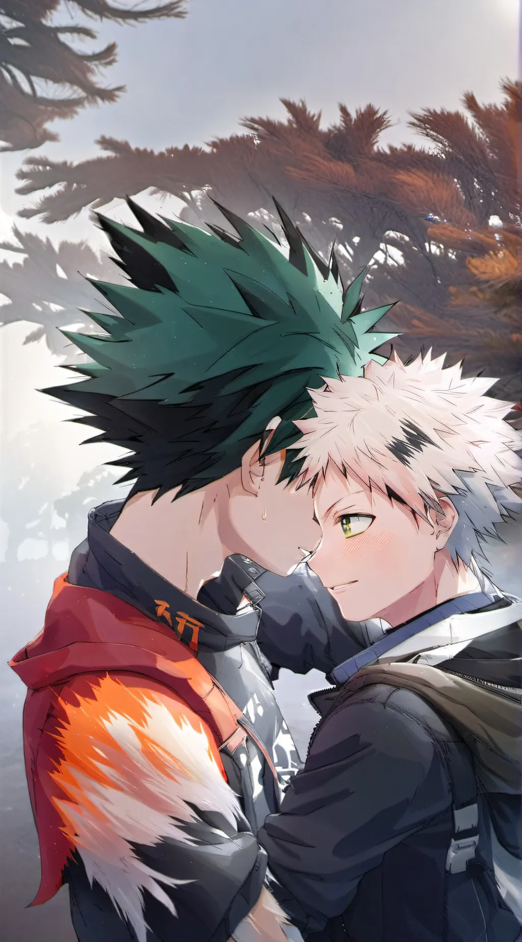 ai character: Bakudeku background