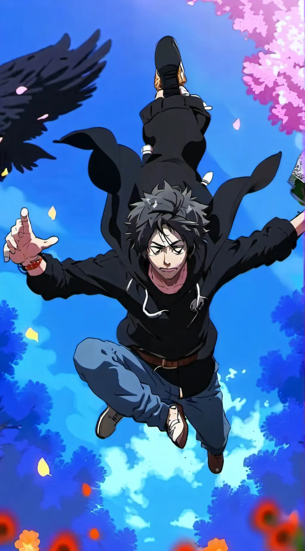 ai character: Dabi background