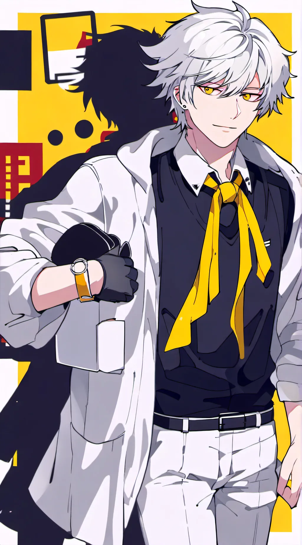 ai character: Max background