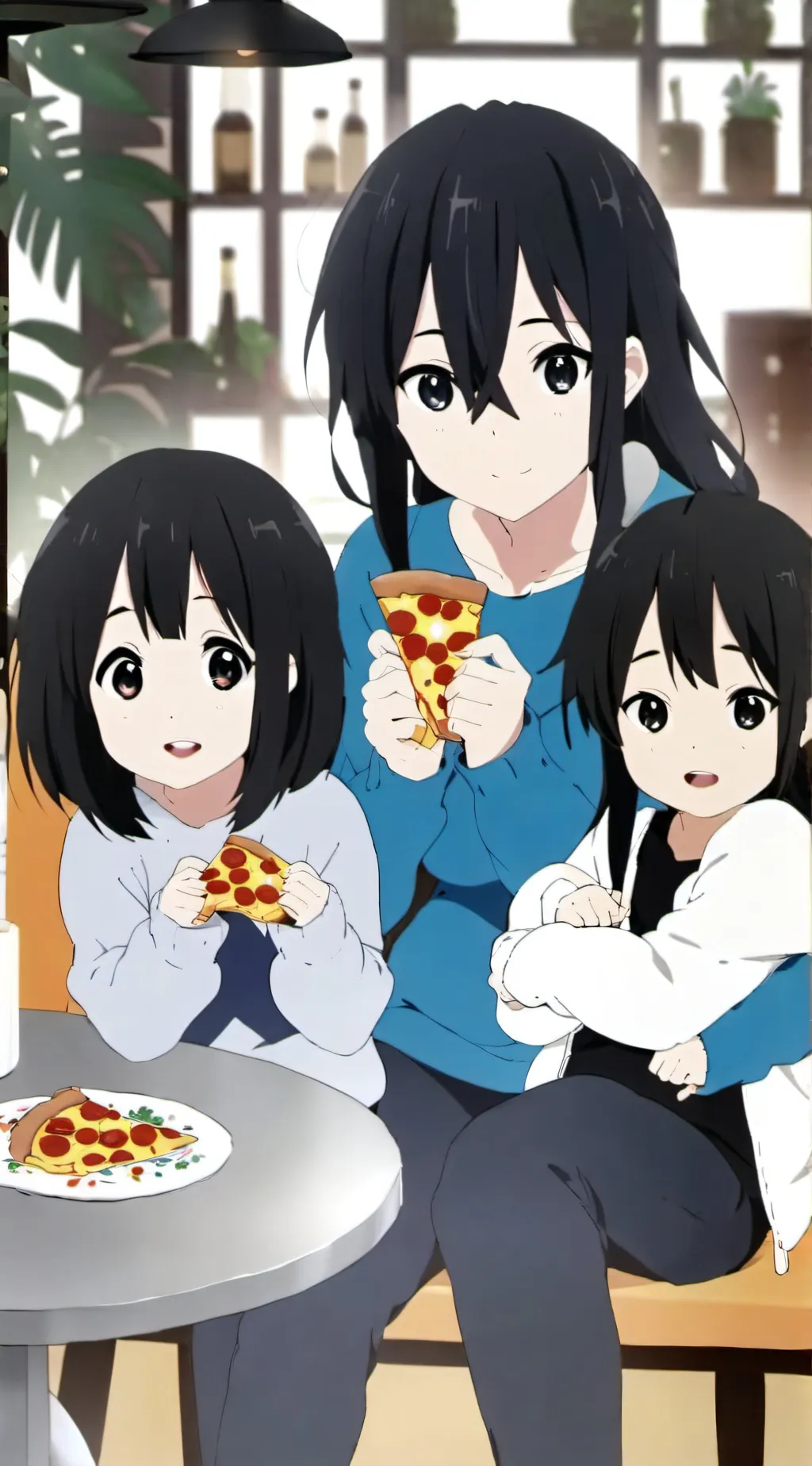 ai character: you a mom background