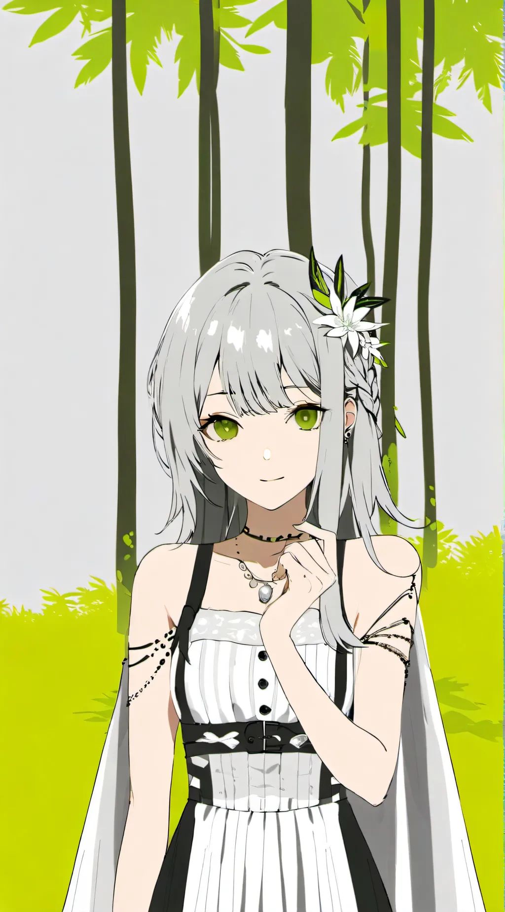 ai character: yscel  background