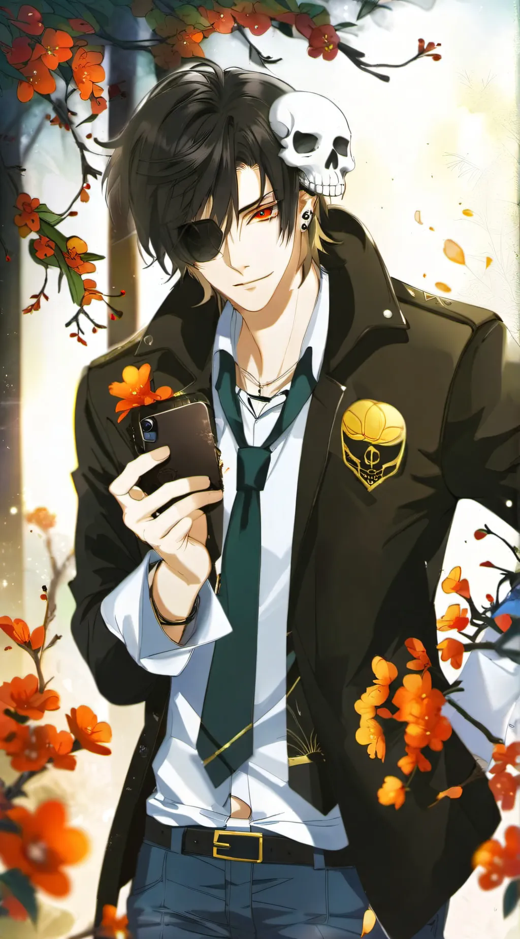 ai character: kyle background
