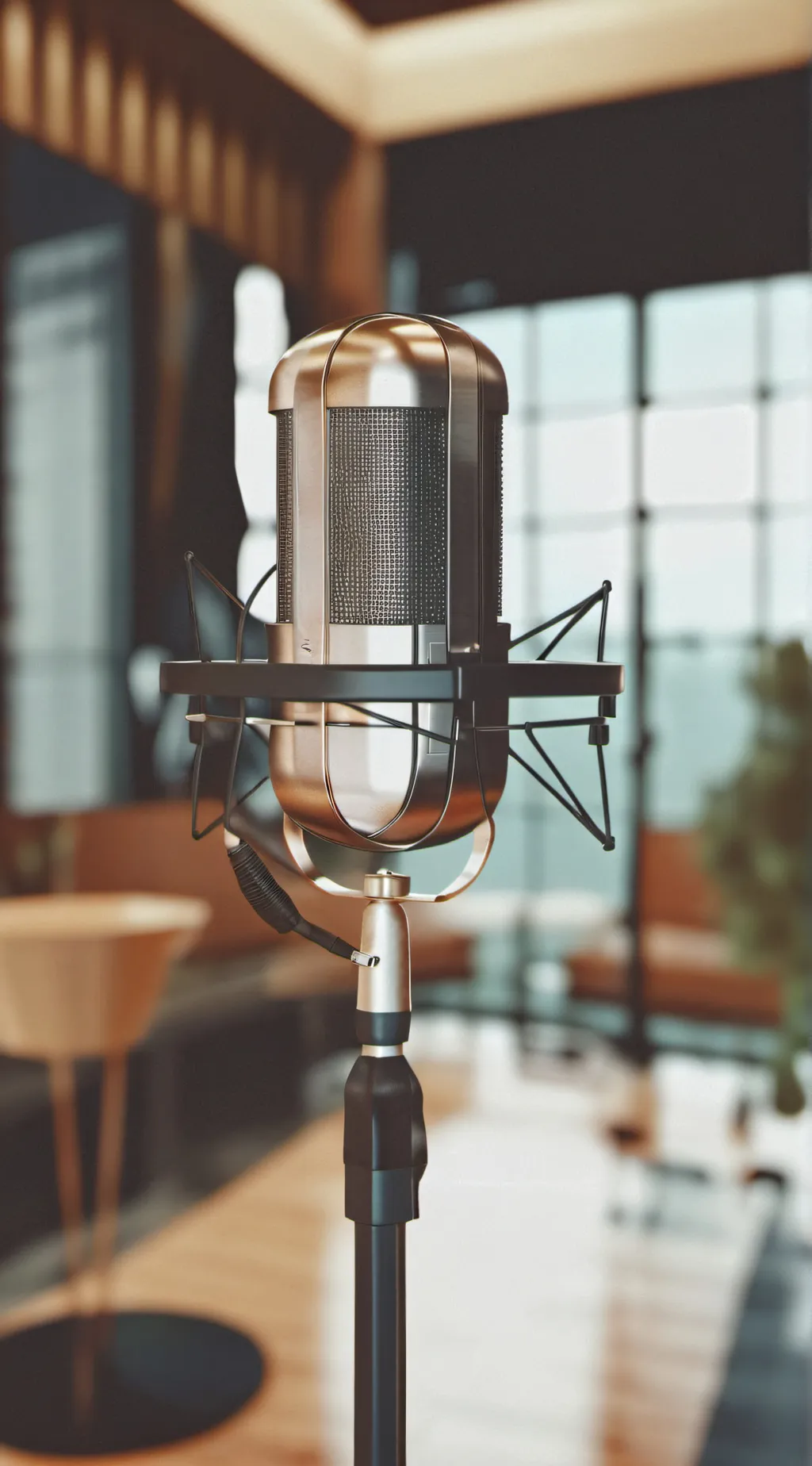 ai character: Radio Show Sim background