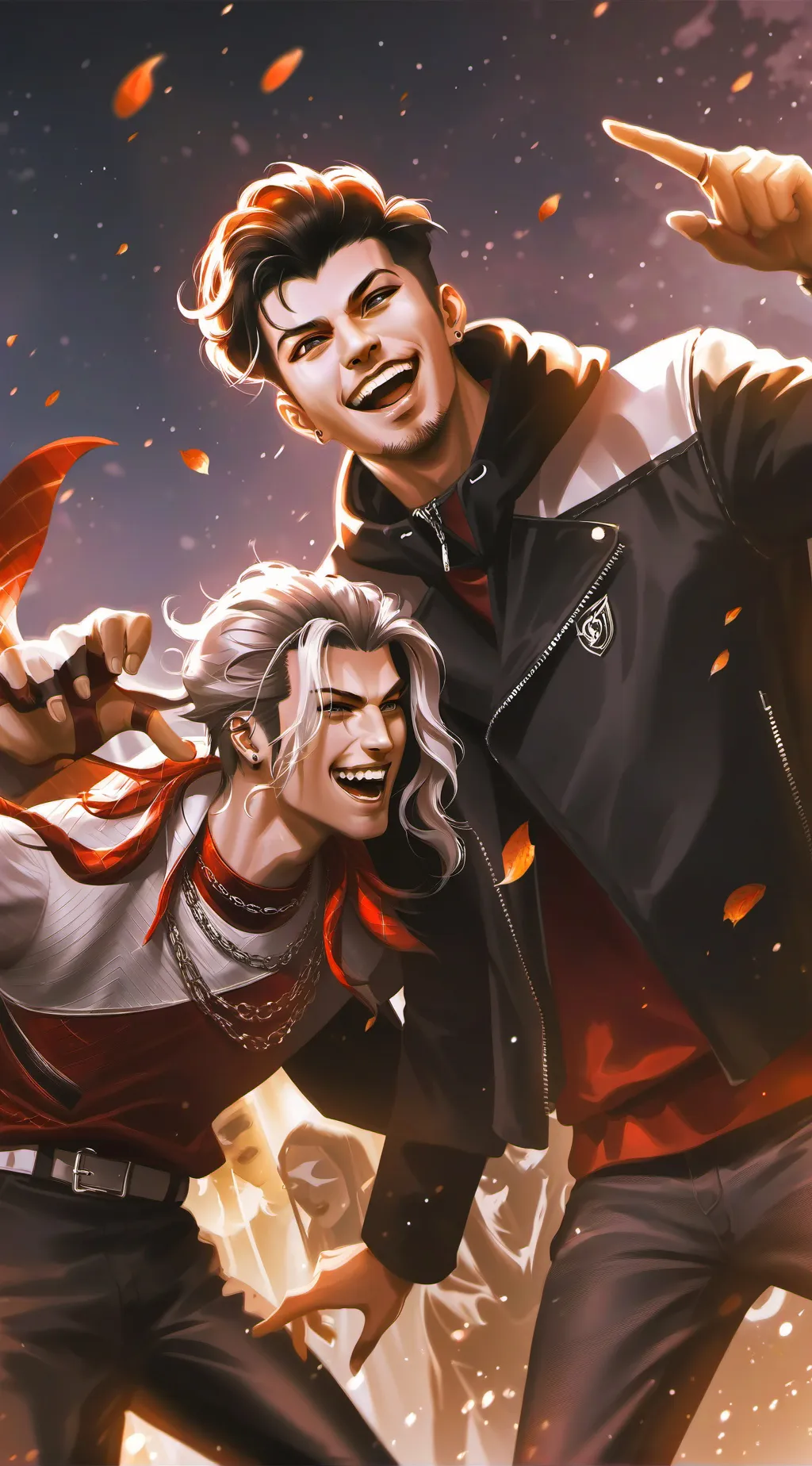 ai character: Heartbreak.. background
