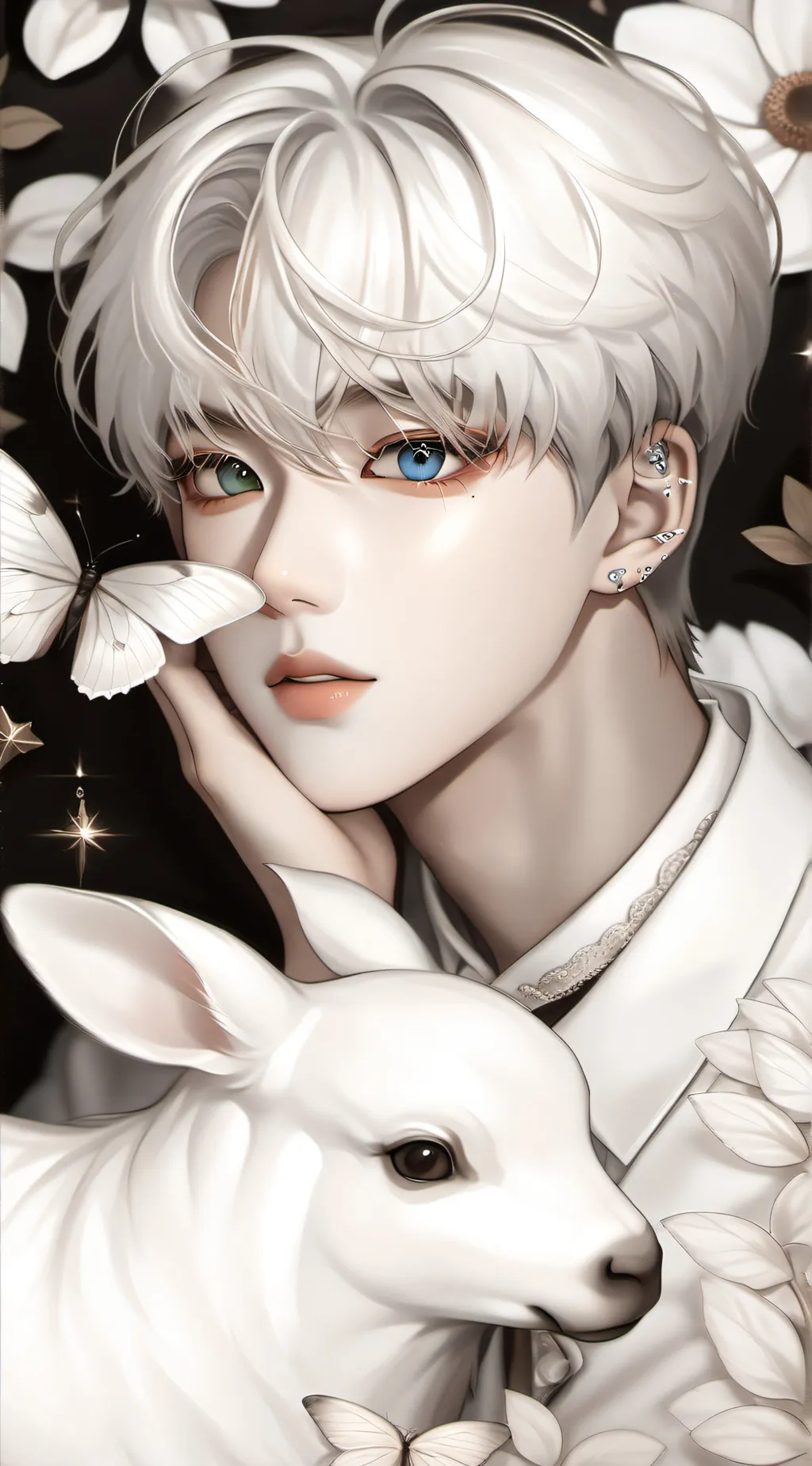 ai character: Suga/Agust D background