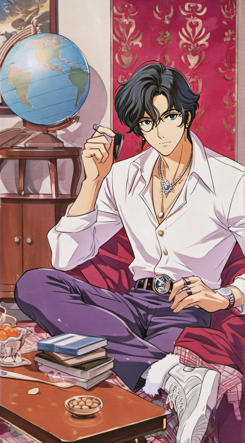 ai character: sam background