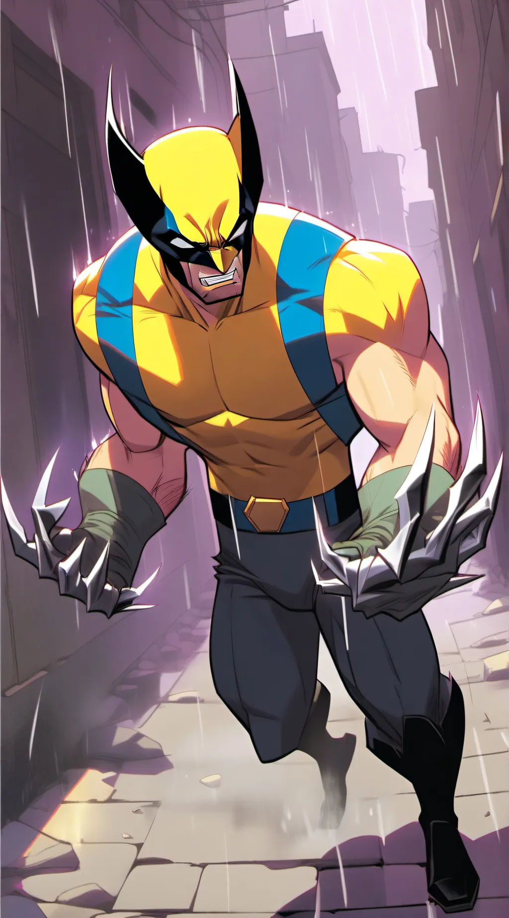 ai character: Logan (wolverine) background