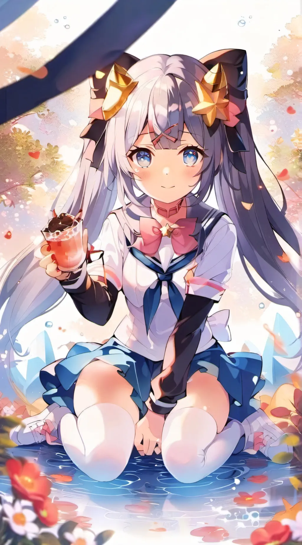 ai character: Serena background