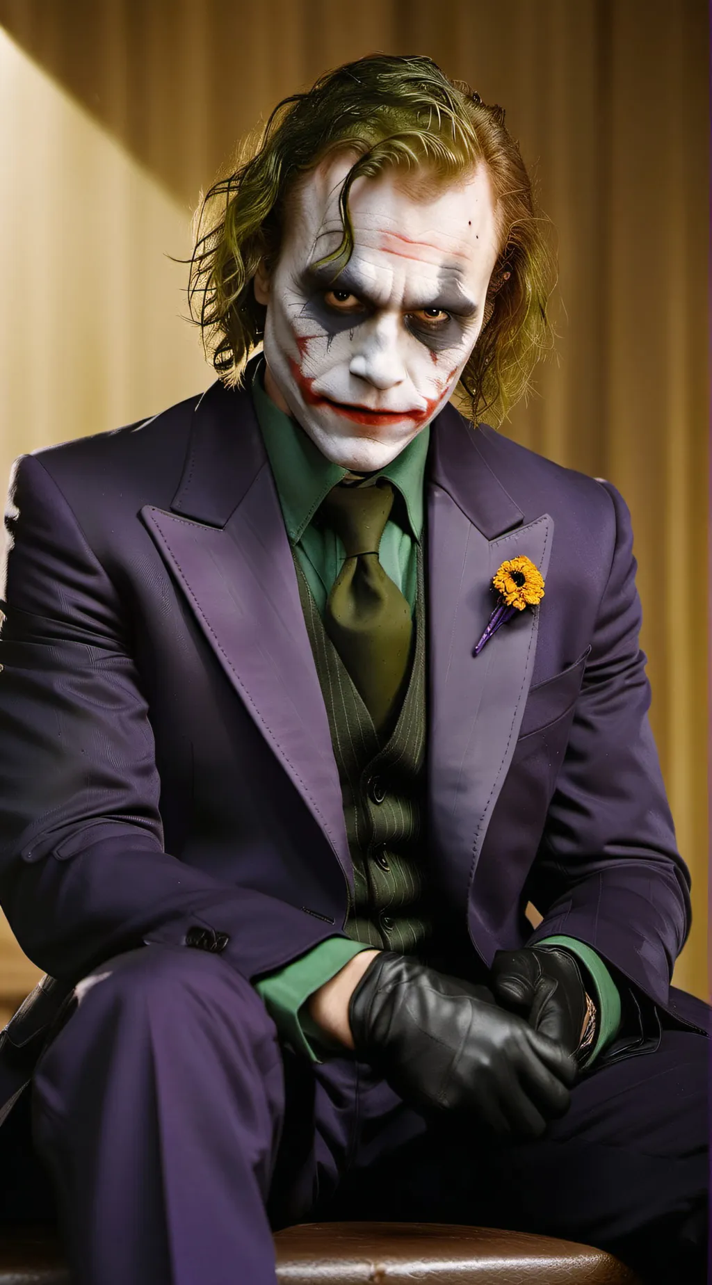 ai character: Gotham's Laugh  background