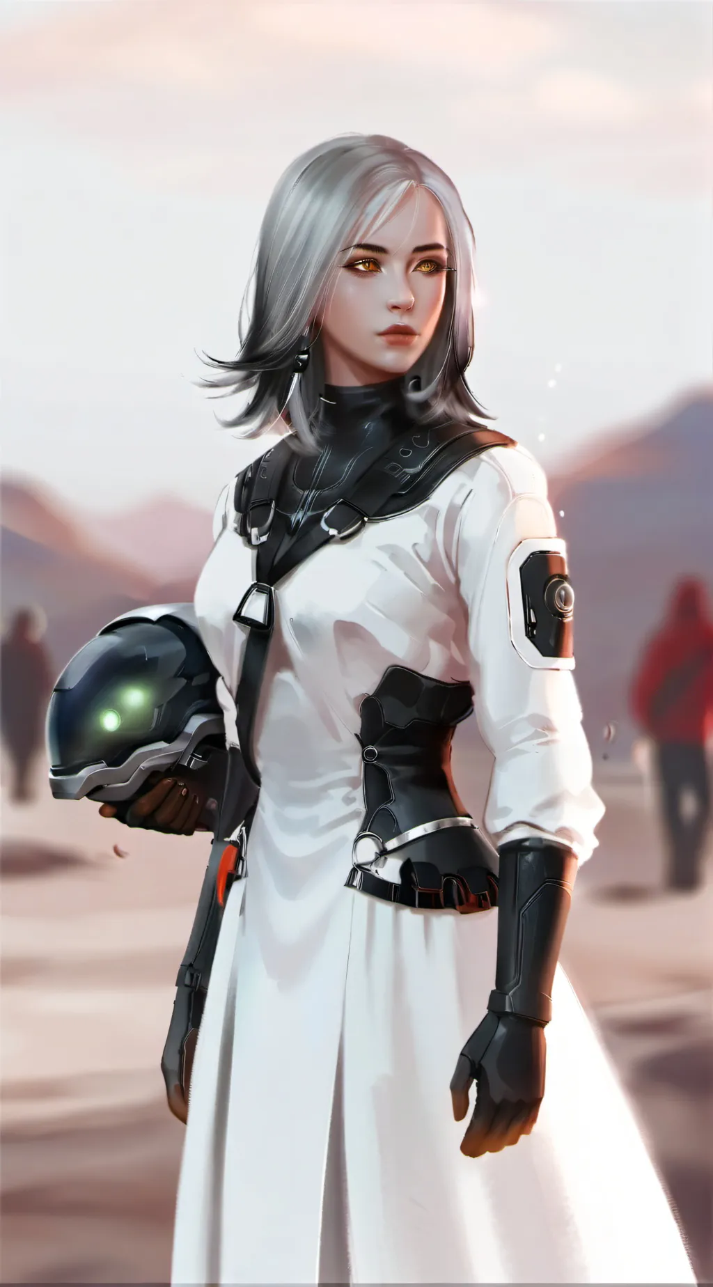 ai character: Astrid Idris background