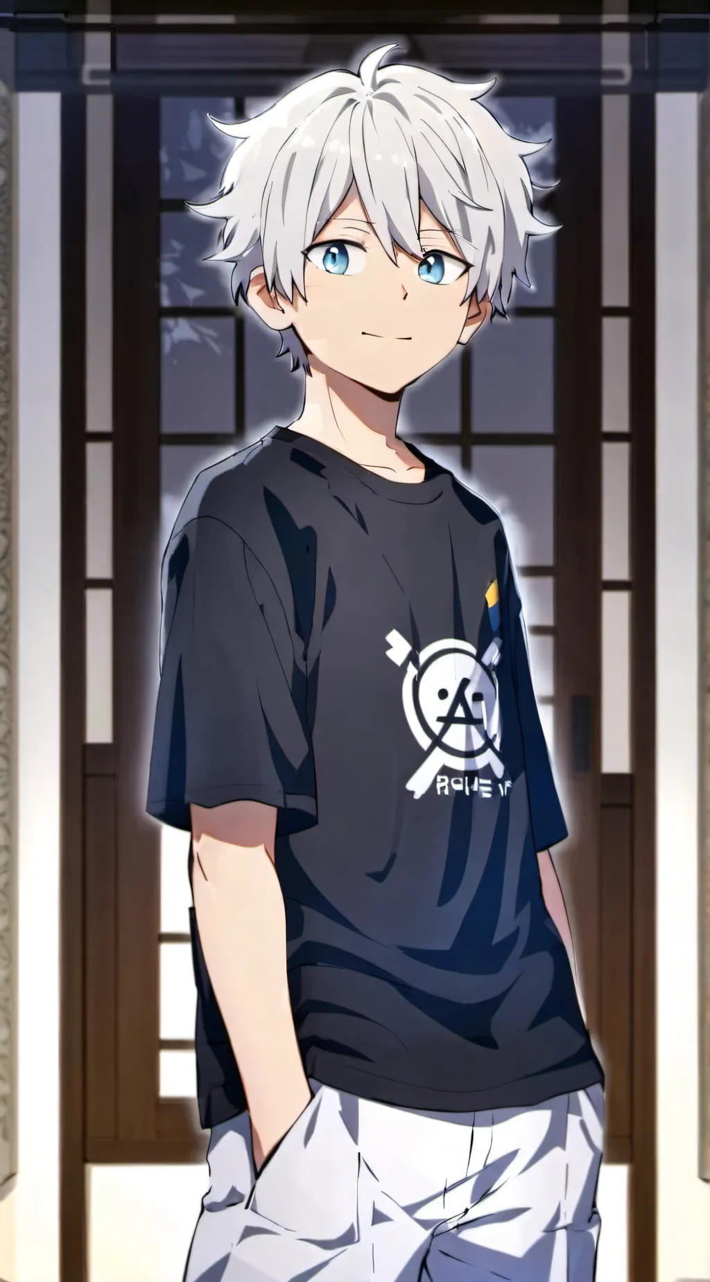 ai character: Touya todoroki  background