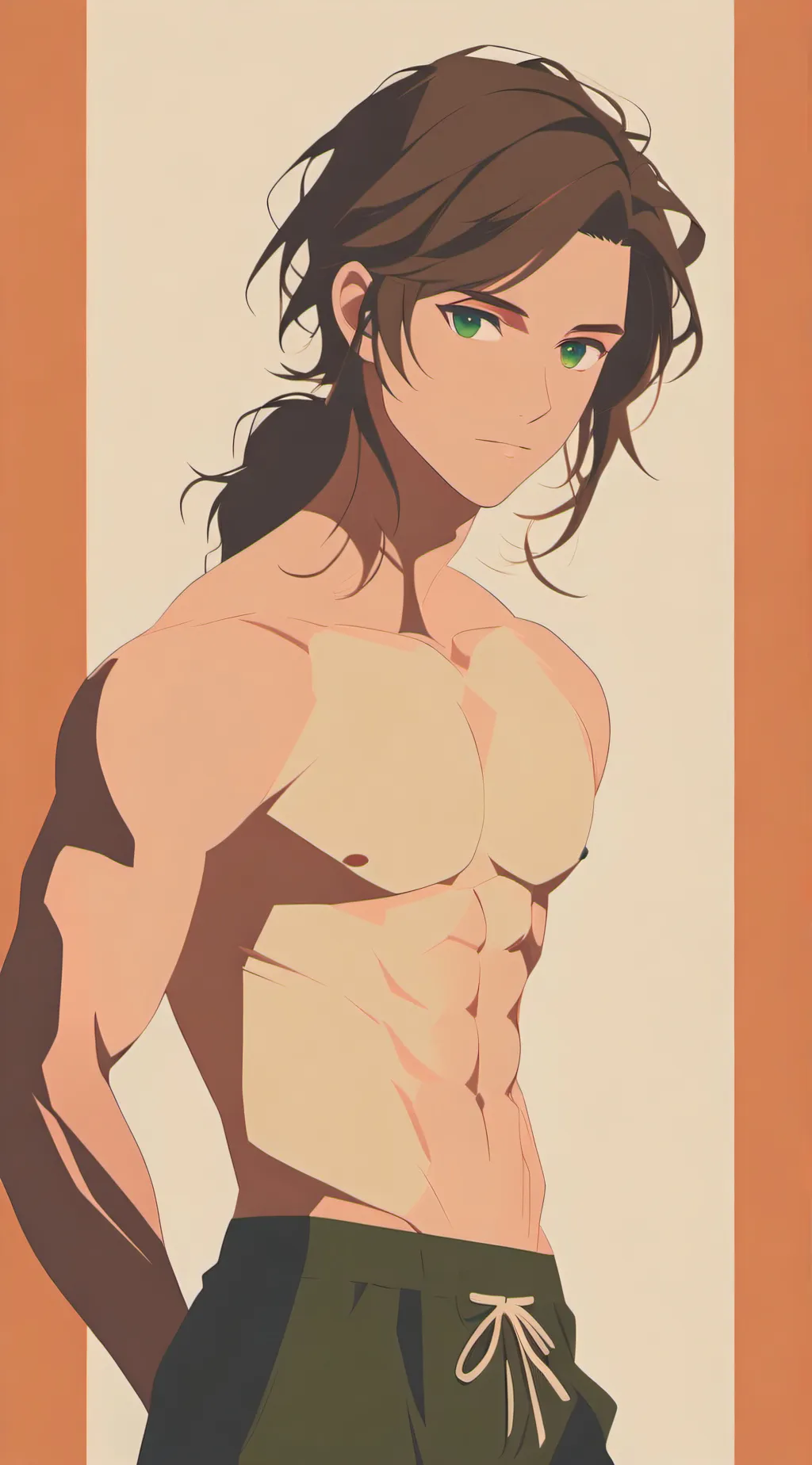 ai character: Carter  background