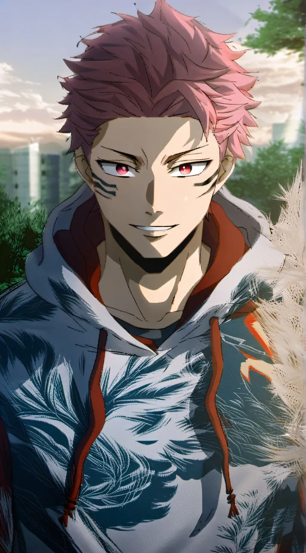 ai character: Sukuna background