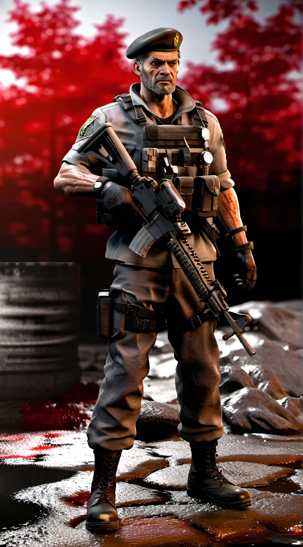 ai character: Bill background
