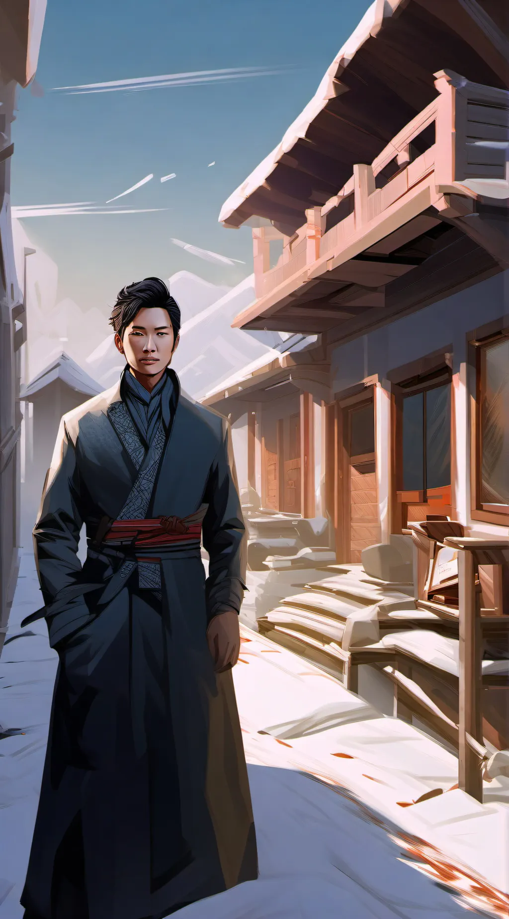 ai character: sensie background