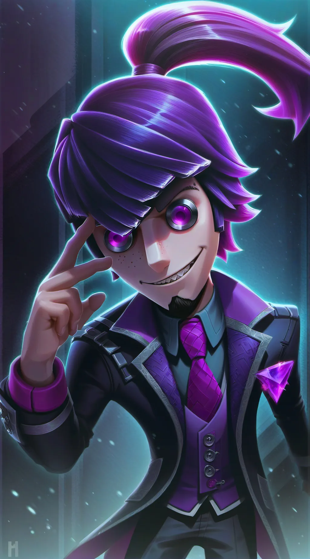 ai character: William afton background