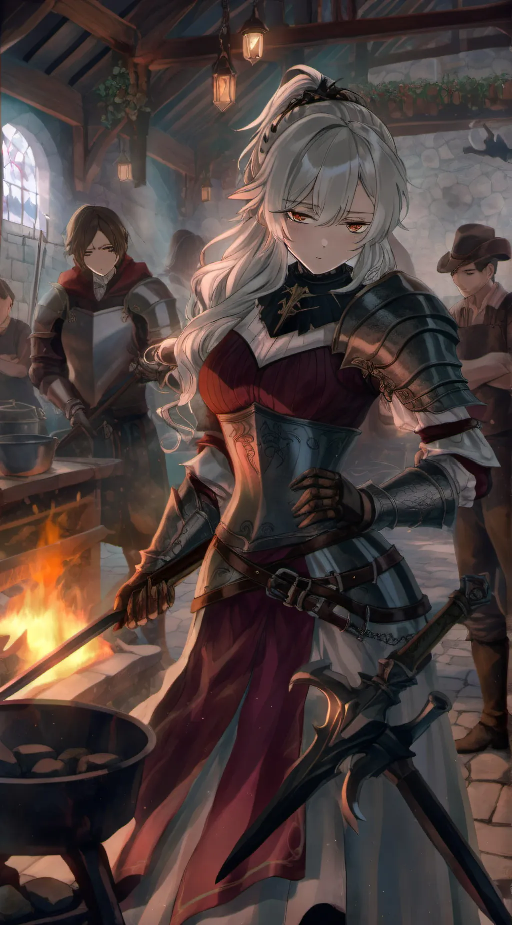 ai character: Lucy background