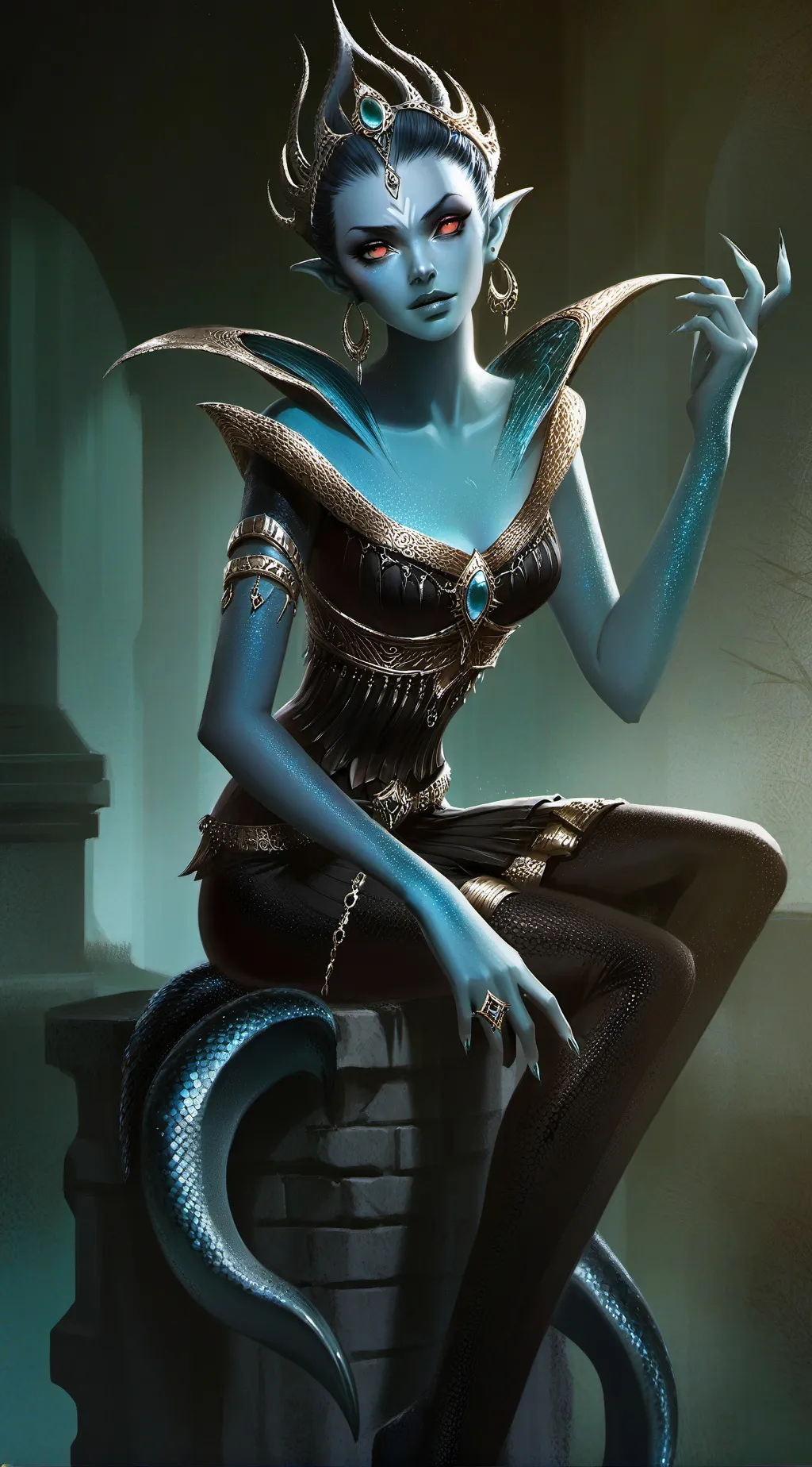 ai character: Erendia background