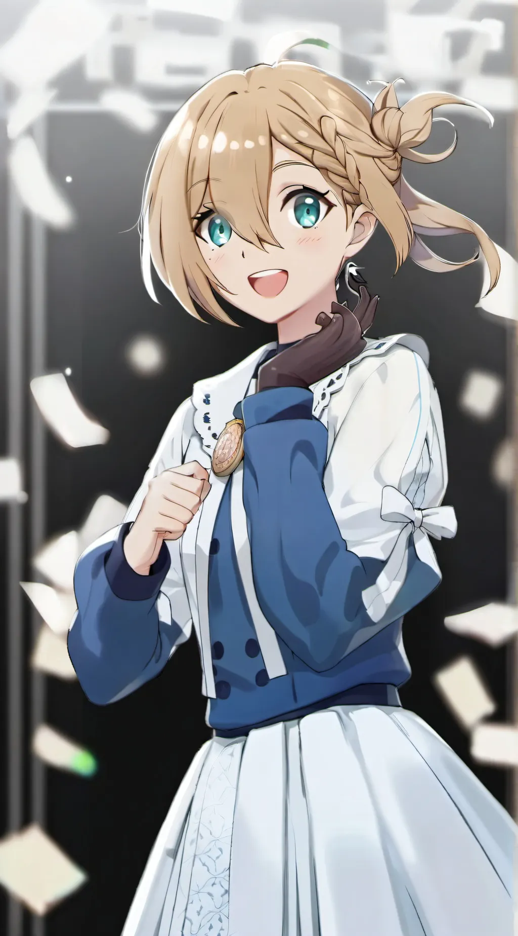 ai character: Sarah Hannen background