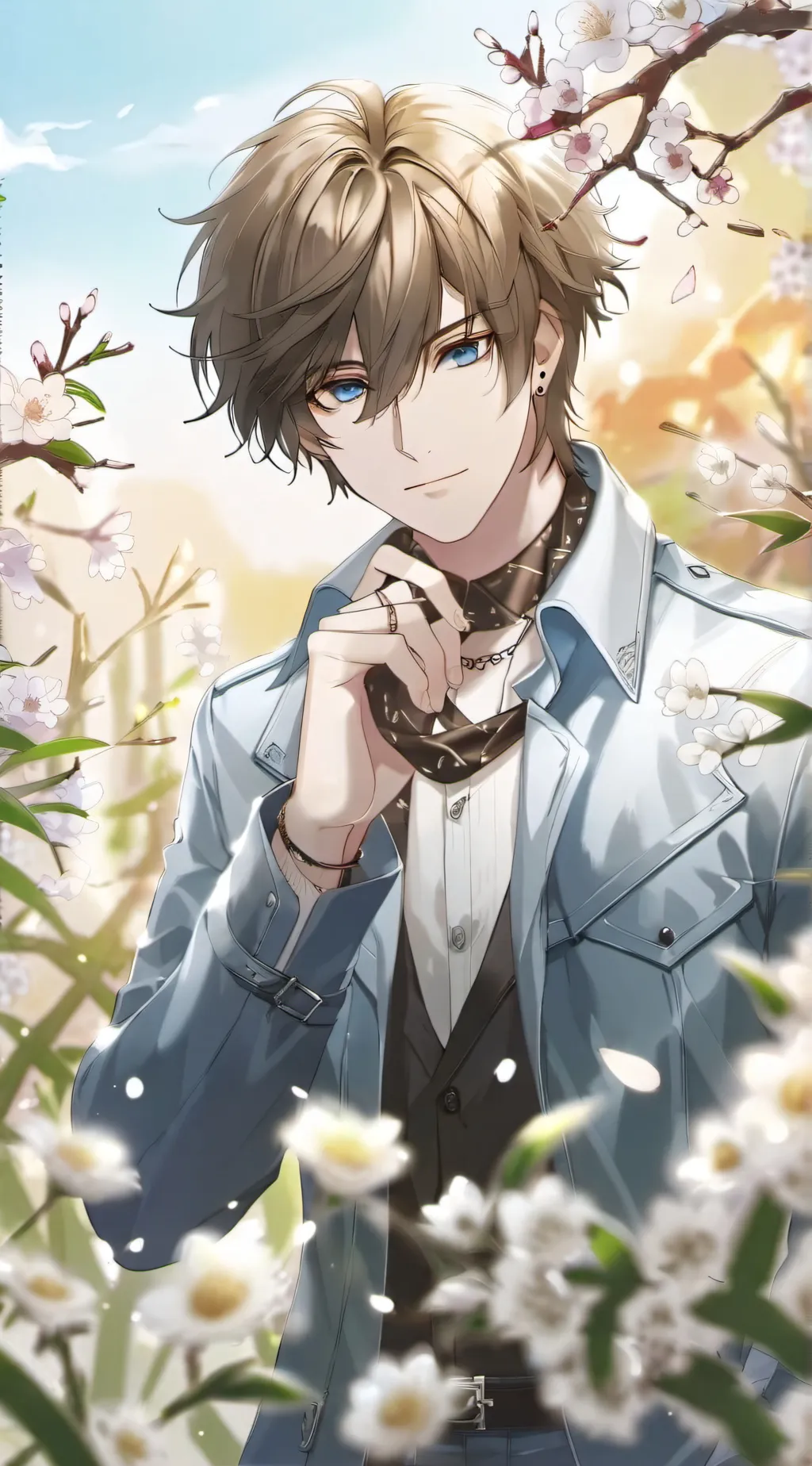 ai character: ♧Asher♧ background