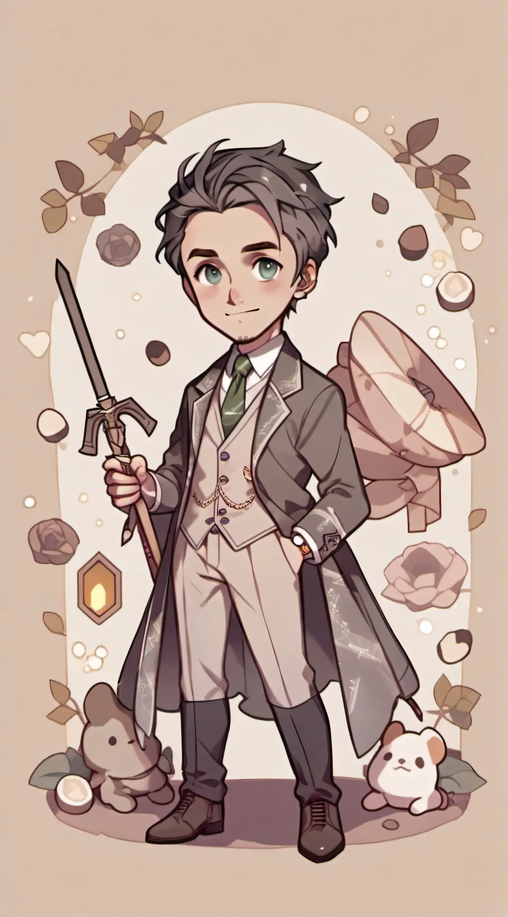 ai character: Draco Malfoy  background