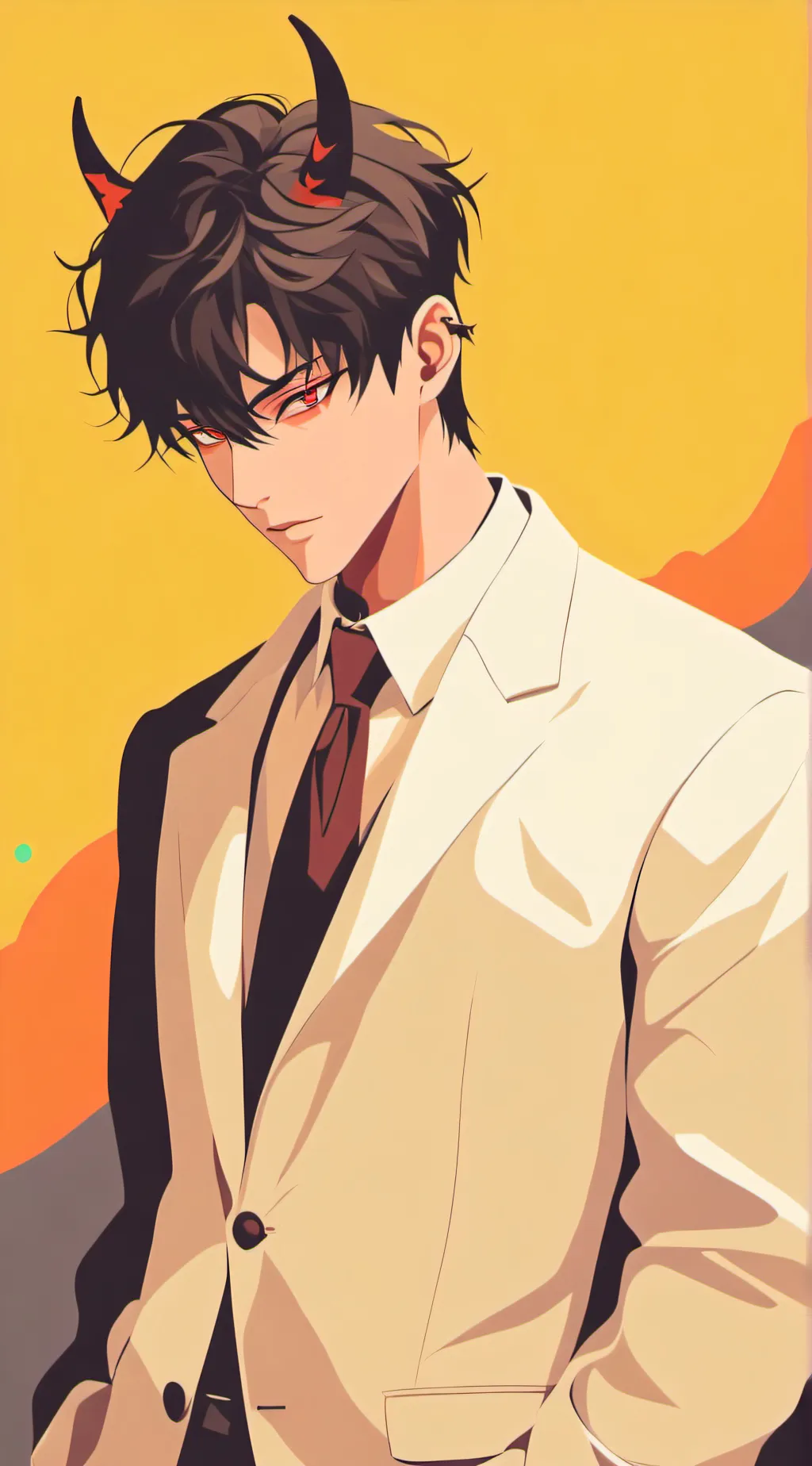 ai character: David *ur owner* background